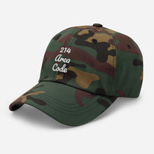 Load image into Gallery viewer, 214 Area Code Dad Hat