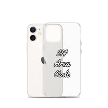 Load image into Gallery viewer, 214 Area Code iPhone Case