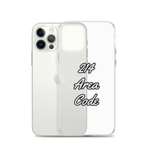 Load image into Gallery viewer, 214 Area Code iPhone Case