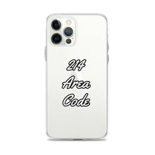 Load image into Gallery viewer, 214 Area Code iPhone Case