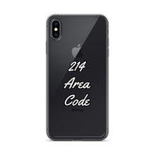 Load image into Gallery viewer, 214 Area Code iPhone Case