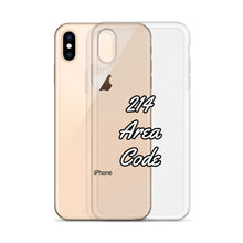 Load image into Gallery viewer, 214 Area Code iPhone Case
