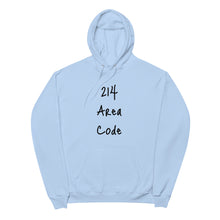 Load image into Gallery viewer, 214 Area Code Unisex fleece hoodie