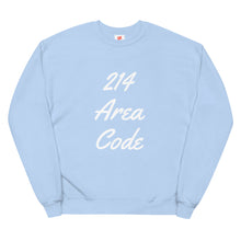 Load image into Gallery viewer, 214 Area Code Sweatshirt