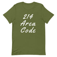 Load image into Gallery viewer, 214 Area Code Unisex T-Shirt