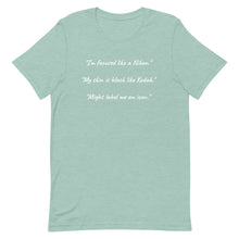Load image into Gallery viewer, How You Feel Lyrics Short-Sleeve Unisex T-Shirt