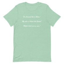 Load image into Gallery viewer, How You Feel Lyrics Short-Sleeve Unisex T-Shirt