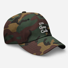 Load image into Gallery viewer, 214 Area Code Dad Hat
