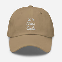 Load image into Gallery viewer, 214 Area Code Dad Hat
