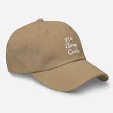 Load image into Gallery viewer, 214 Area Code Dad Hat
