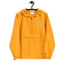 Load image into Gallery viewer, 214 Area Code Embroidered Champion Packable Jacket
