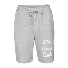 Load image into Gallery viewer, 214 Area Code Men&#39;s fleece shorts
