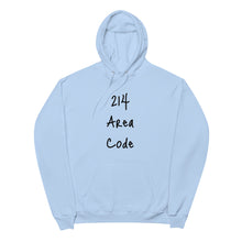 Load image into Gallery viewer, 214 Area Code Unisex fleece hoodie
