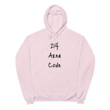 Load image into Gallery viewer, 214 Area Code Unisex fleece hoodie
