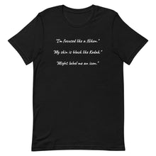 Load image into Gallery viewer, How You Feel Lyrics Short-Sleeve Unisex T-Shirt
